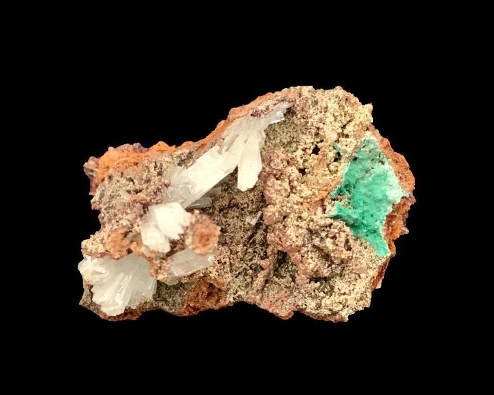 Hemimorphite, Mimetite, Cuprian Adamite