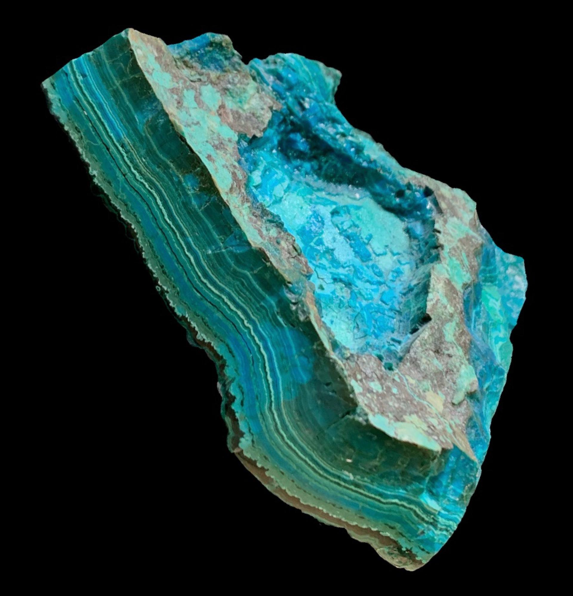 Chrysocolla, Malachite